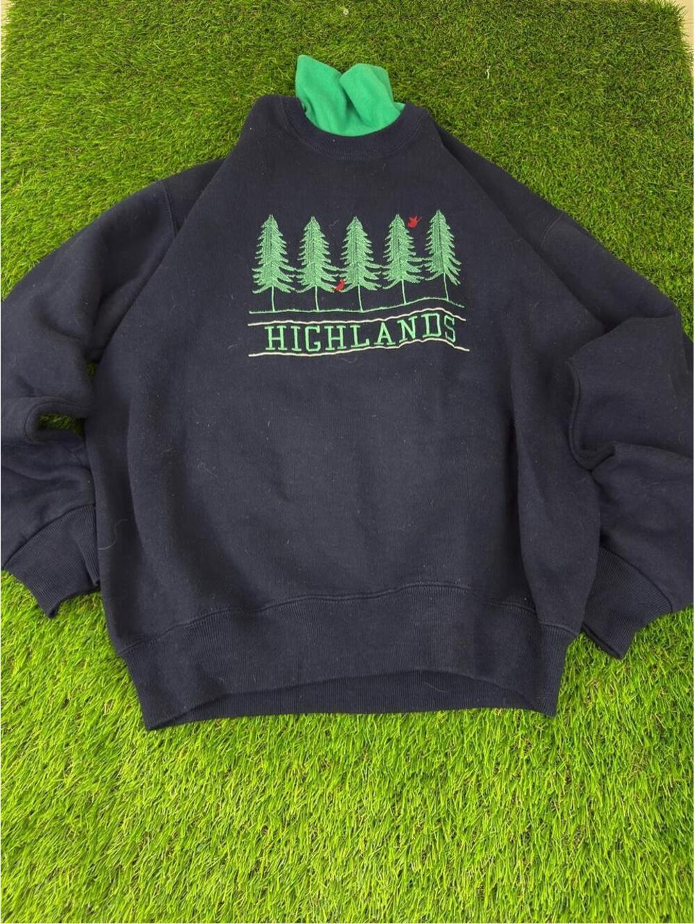 Vintage Highlands embroidered sweatshirt ๐ฒ